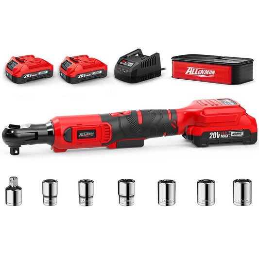 Alloyman 3/8" Cordless Ratchet Wrench Set